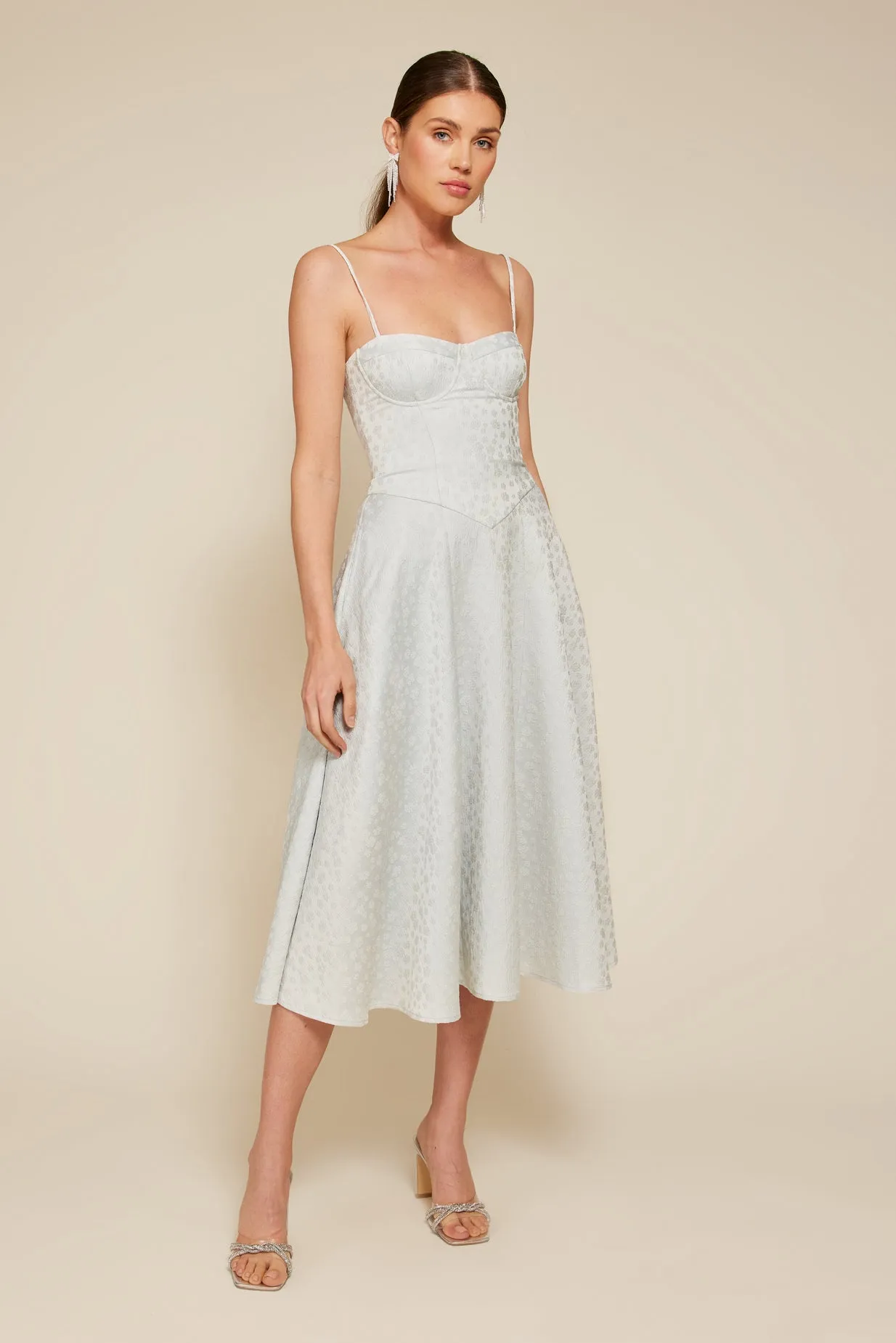 PENNI MIDI DRESS sold by Line & Dot