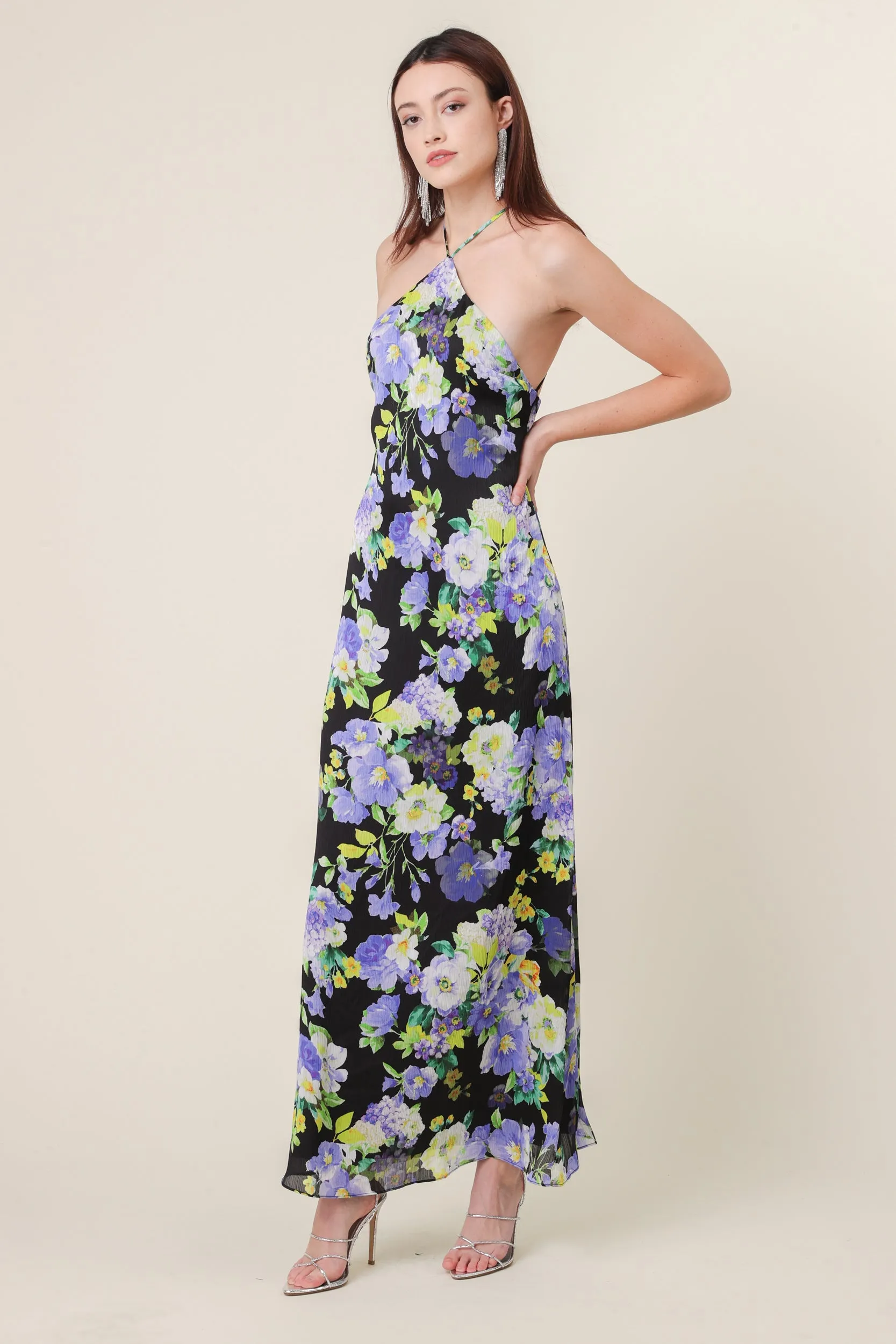 BLOOM HALTER NECK MAXI sold by Line & Dot product image thumbnail 2