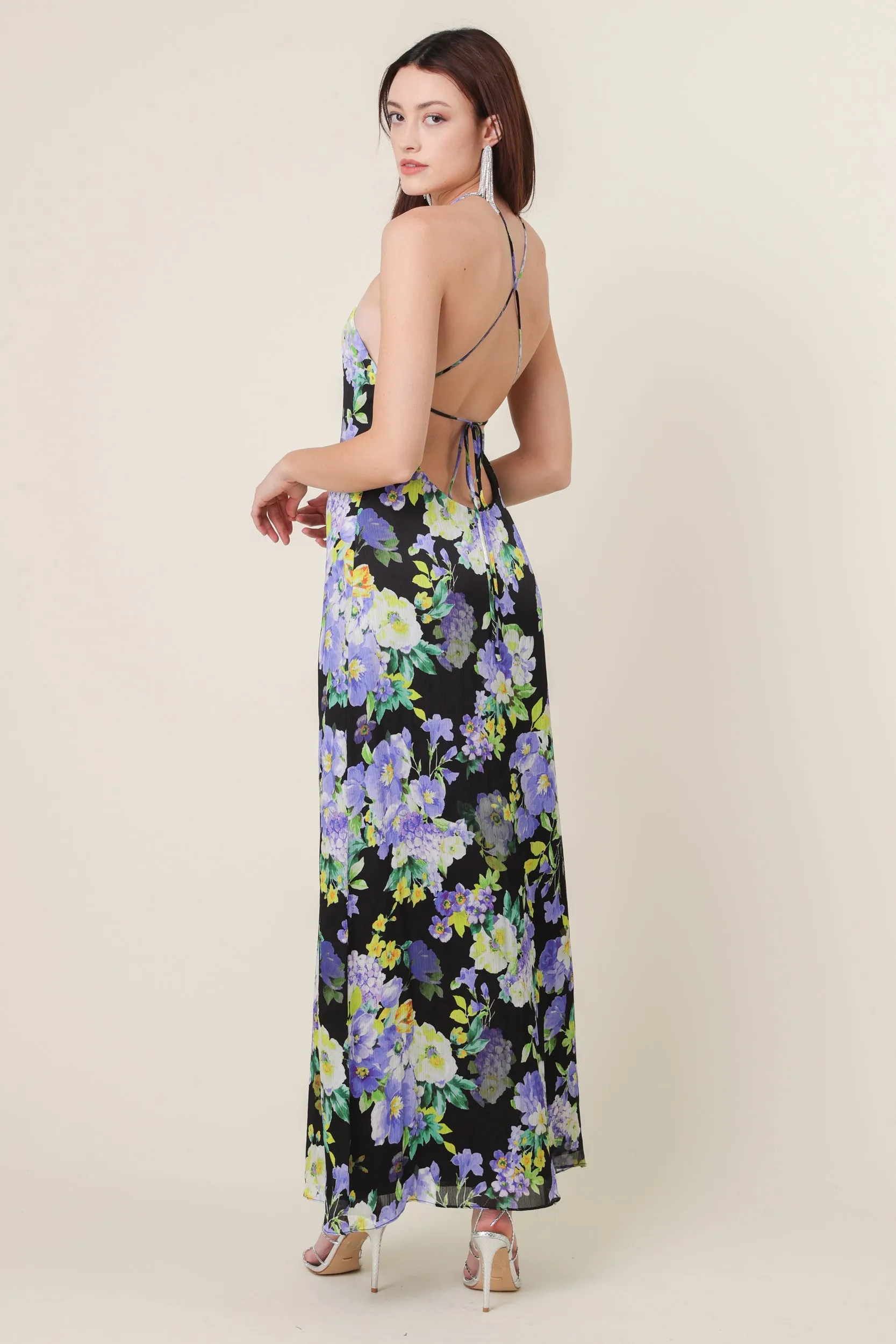 BLOOM HALTER NECK MAXI sold by Line & Dot product image thumbnail 4