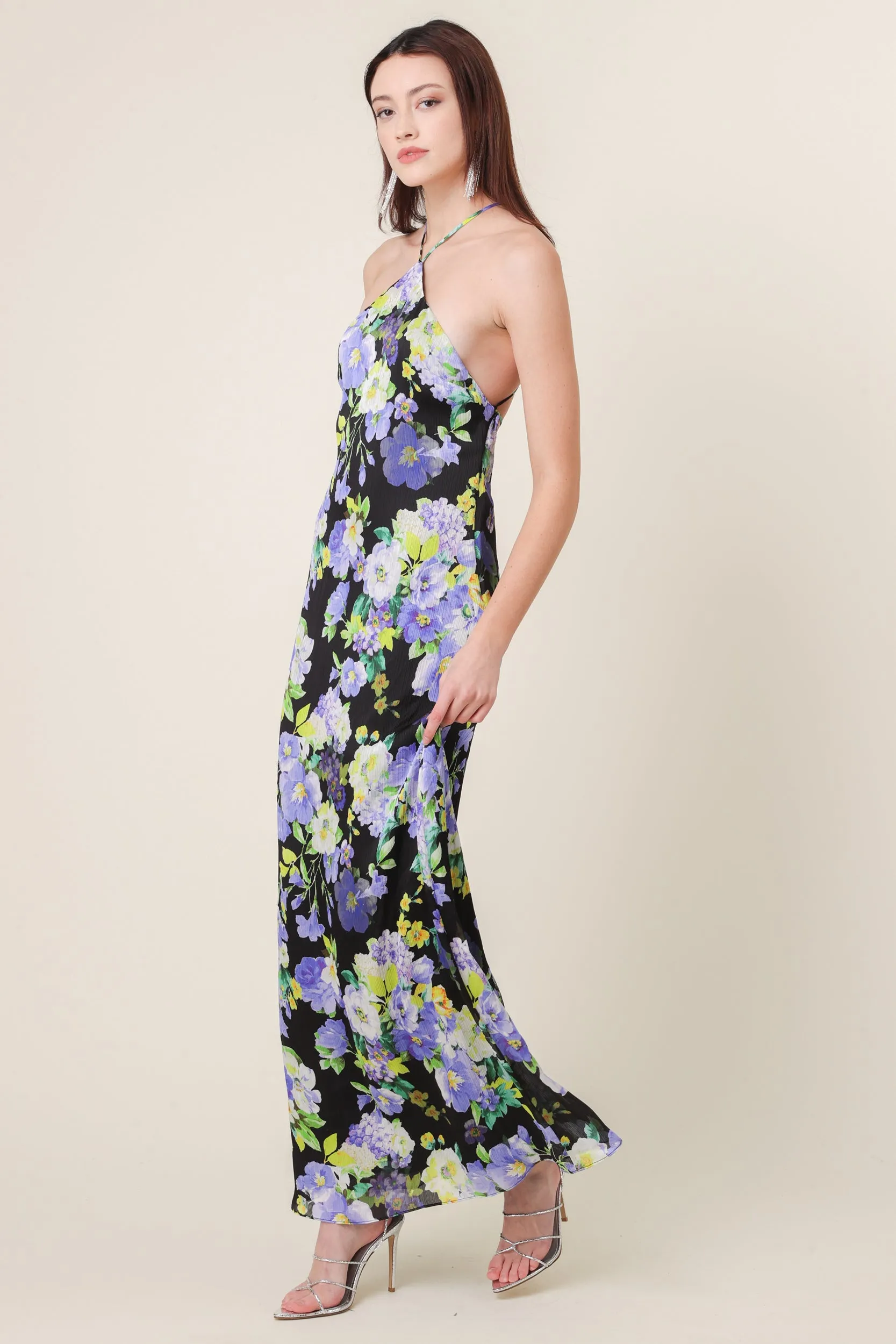 BLOOM HALTER NECK MAXI sold by Line & Dot product image thumbnail 3