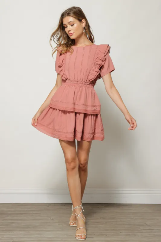 ALICIA MINI DRESS sold by Line & Dot