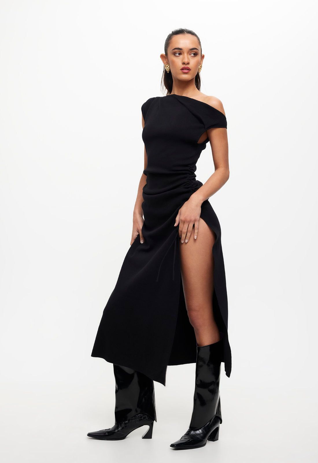 ORIGINAL SIN DRESS - ONYX sold by Lioness product image thumbnail 4