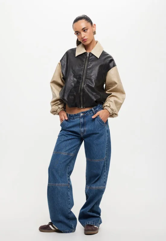 FREEDOM JEANS - BLUE DENIM sold by Lioness