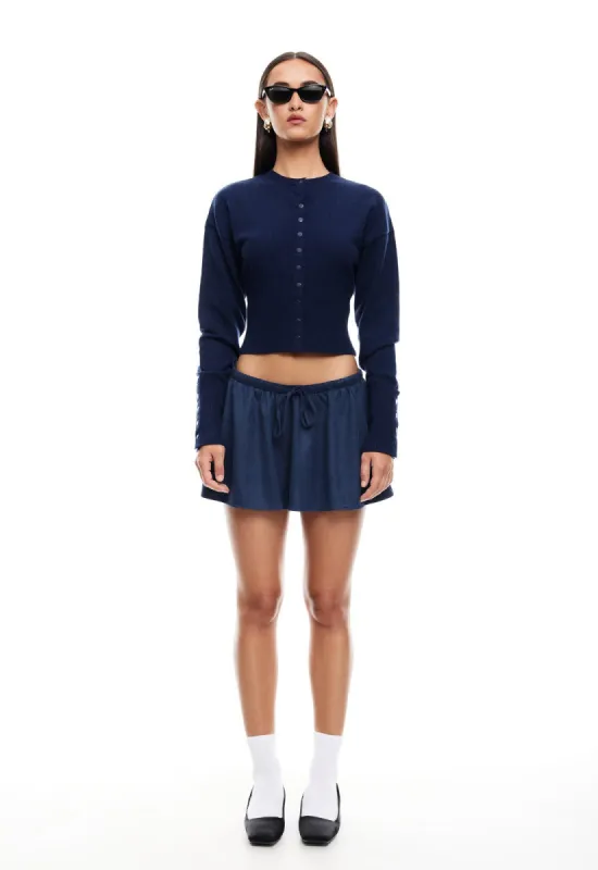 GHOST MINI SKIRT - MINERAL sold by Lioness