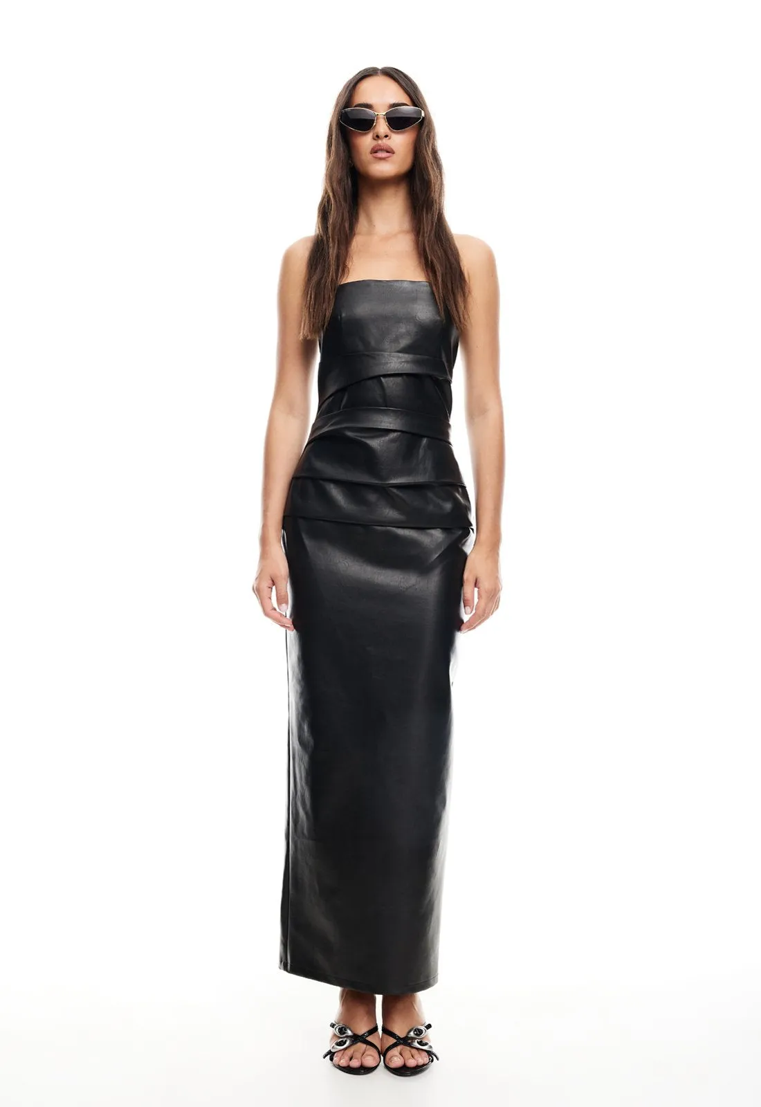 1999 MAXI DRESS - ONYX sold by Lioness product image thumbnail 3