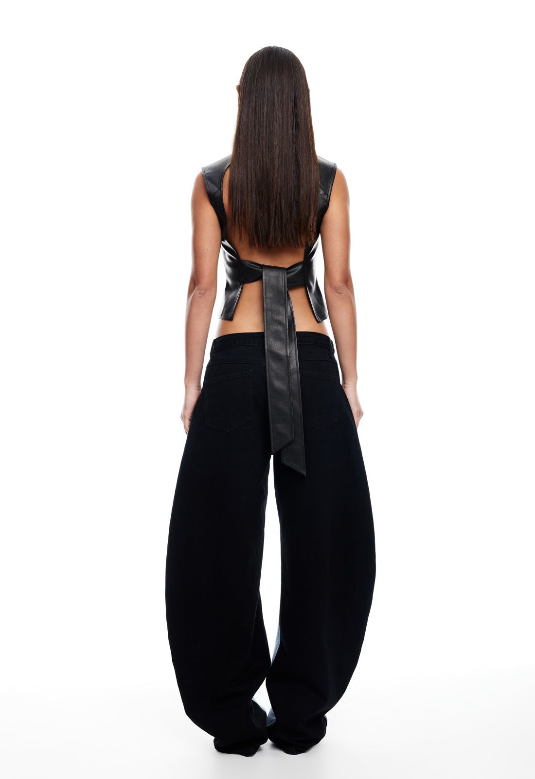 HORSESHOE JEAN - SPLIT BLUE sold by Lioness product image thumbnail 4