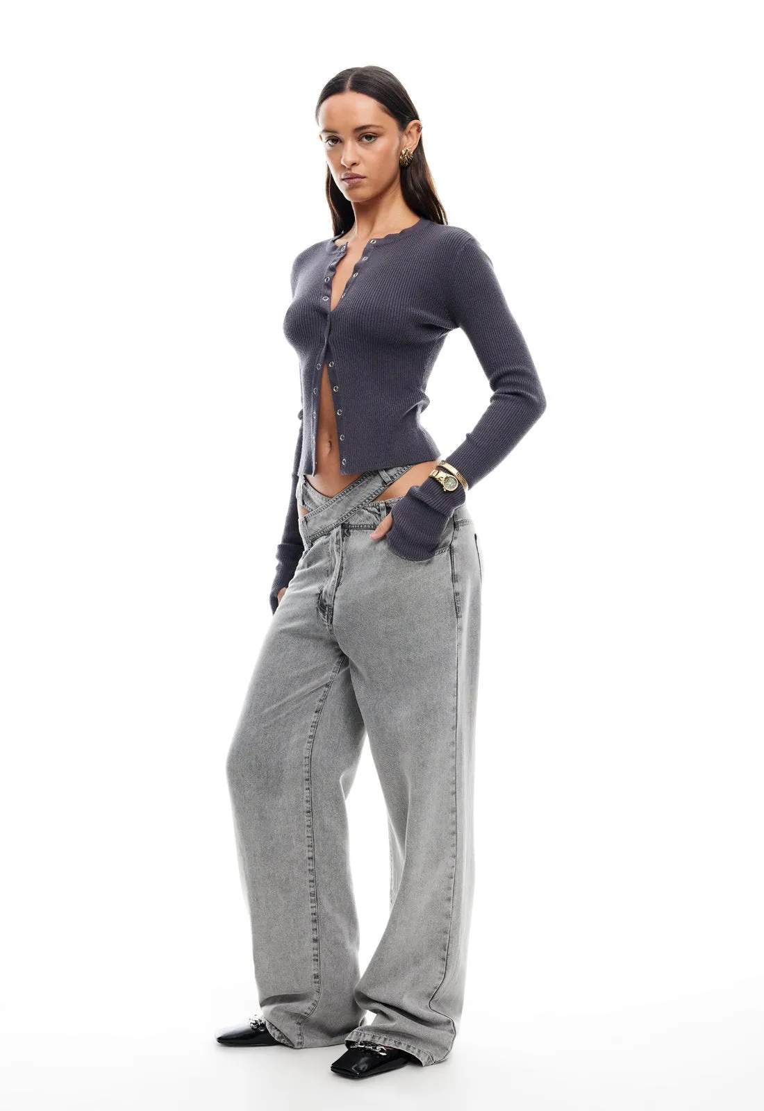 PALMER PANT - ASH sold by Lioness product image thumbnail 4