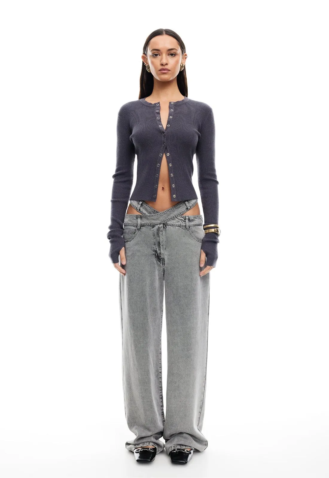 PALMER PANT - ASH sold by Lioness