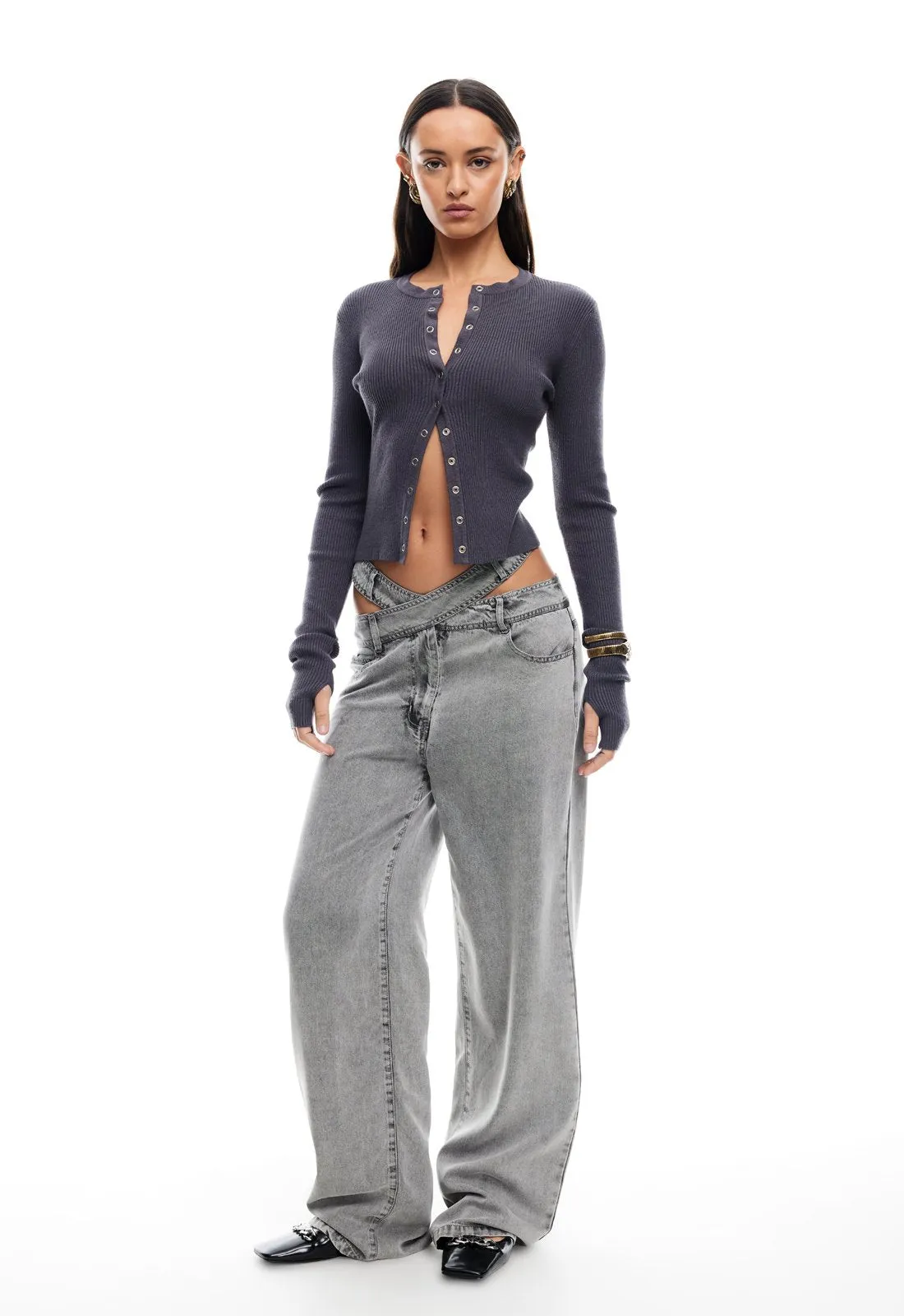 PALMER PANT - ASH sold by Lioness product image thumbnail 3