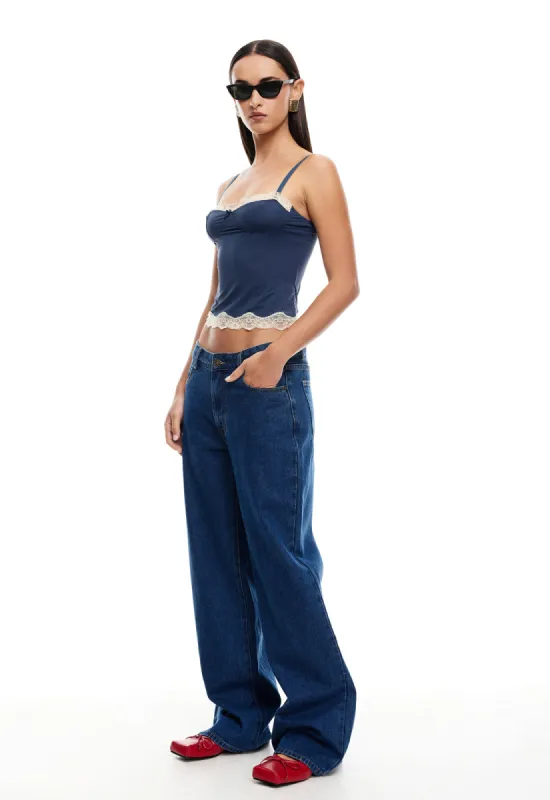 TOP MODEL CAMI - NAVY sold by Lioness