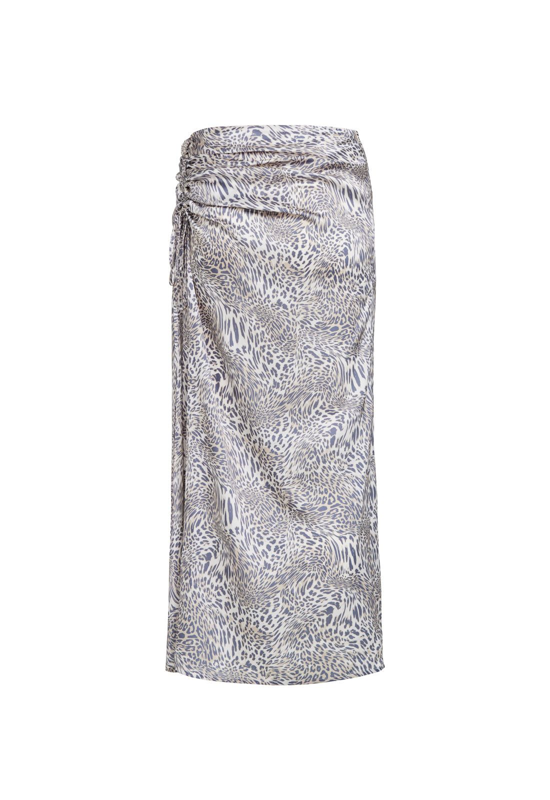 LE PARIS MIDI SKIRT - LEOPARD sold by Lioness product image thumbnail 2
