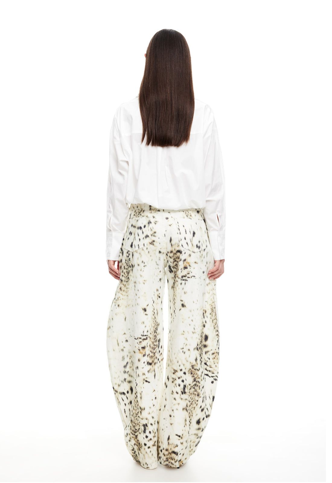 VALENTINO TIE SHIRT - PORCELAIN sold by Lioness product image thumbnail 4