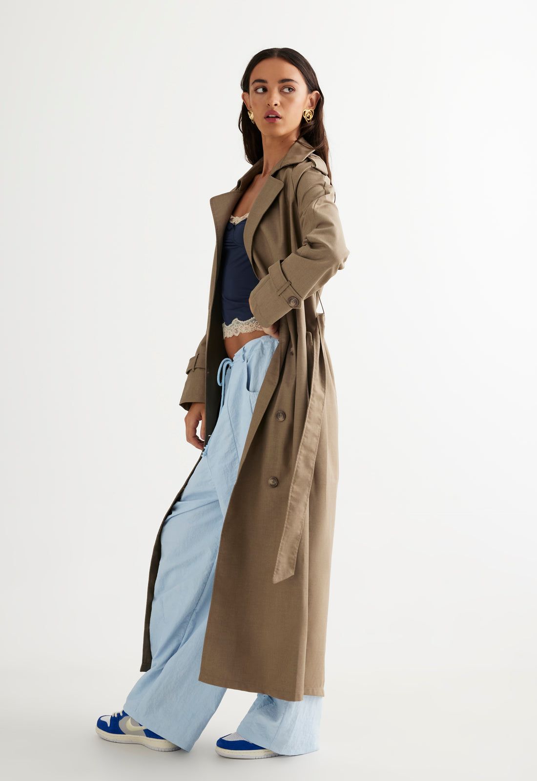TRENCHEROUS COAT - BEIGE sold by Lioness product image thumbnail 2