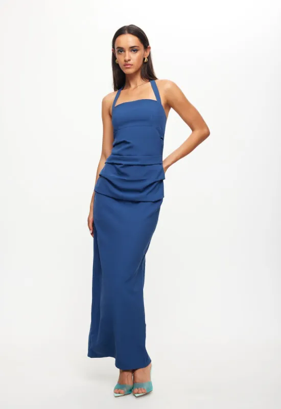 1999 MAXI DRESS - NAVY sold by Lioness