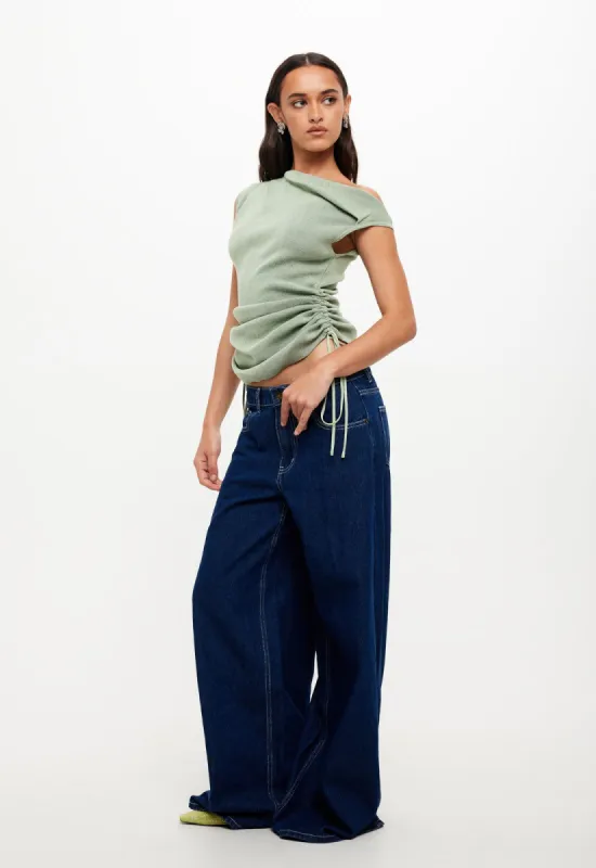 ORIGINAL SIN TOP - SAGE sold by Lioness