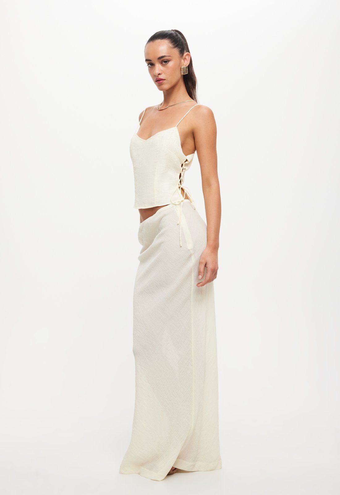 ENDLESS MAXI SKIRT - IVORY sold by Lioness product image thumbnail 4