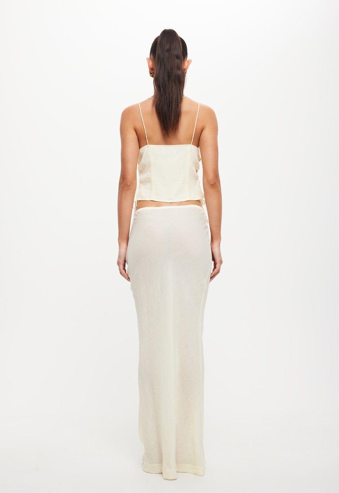 ENDLESS MAXI SKIRT - IVORY sold by Lioness product image thumbnail 5