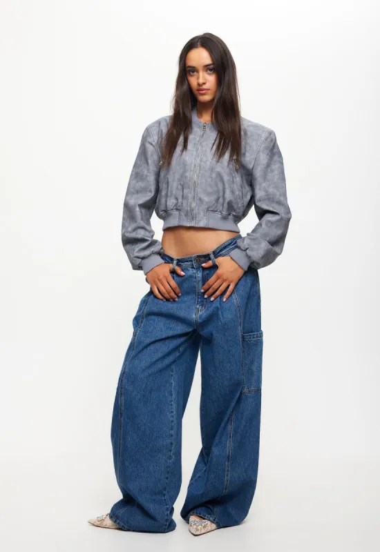 ALLURE BOMBER - CLOUD sold by Lioness