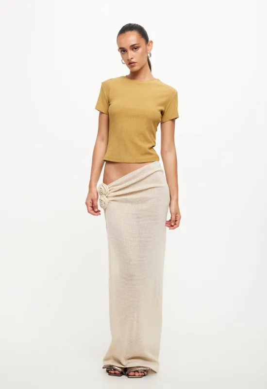 SOUL MATE MAXI SKIRT - CREAM sold by Lioness