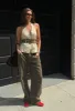 ETHEREAL BUCKLE TOP - BEIGE sold by Lioness