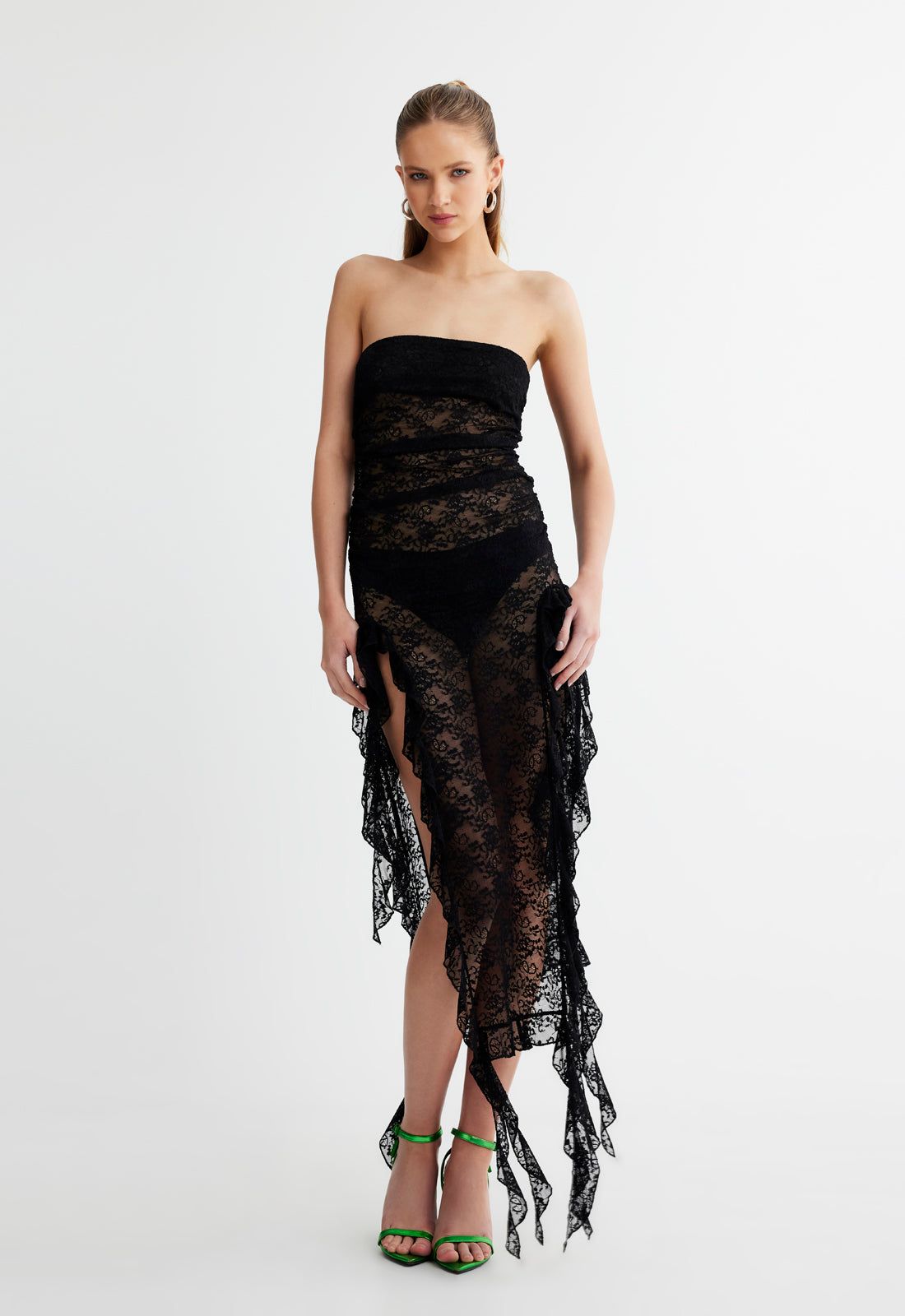 RENDEZVOUS DRESS - ONYX sold by Lioness product image thumbnail 2