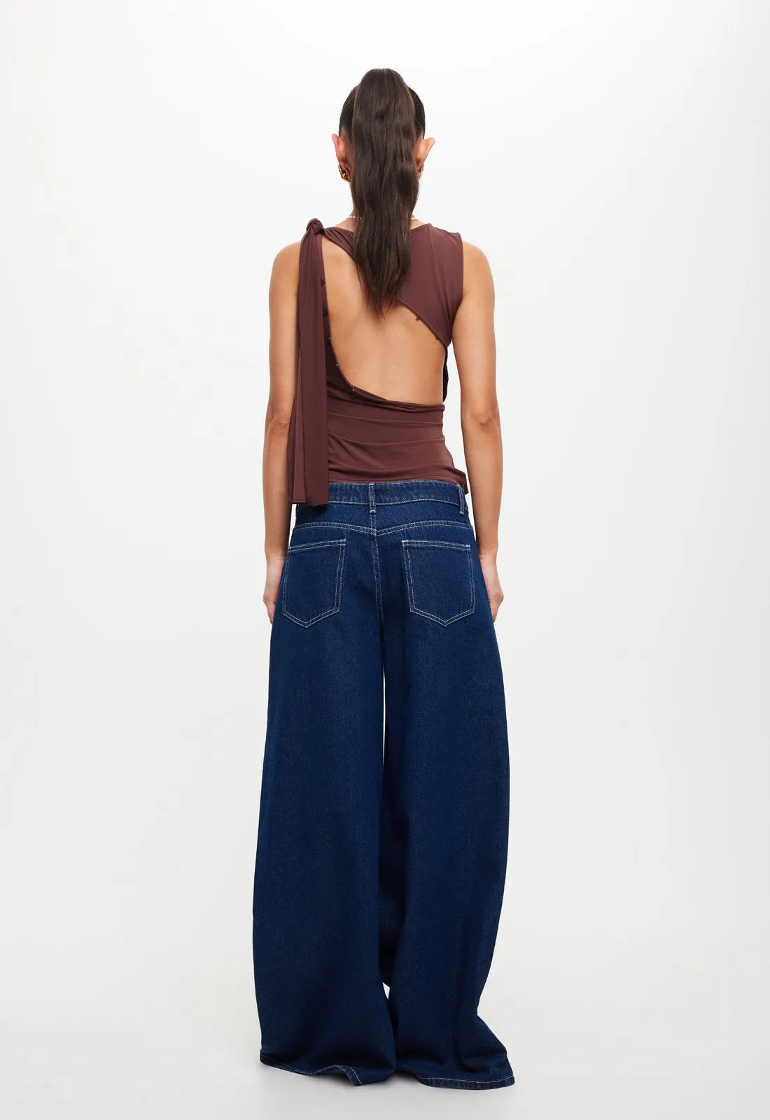 TRANQUIL TOP - CHOCOLATE sold by Lioness product image thumbnail 5