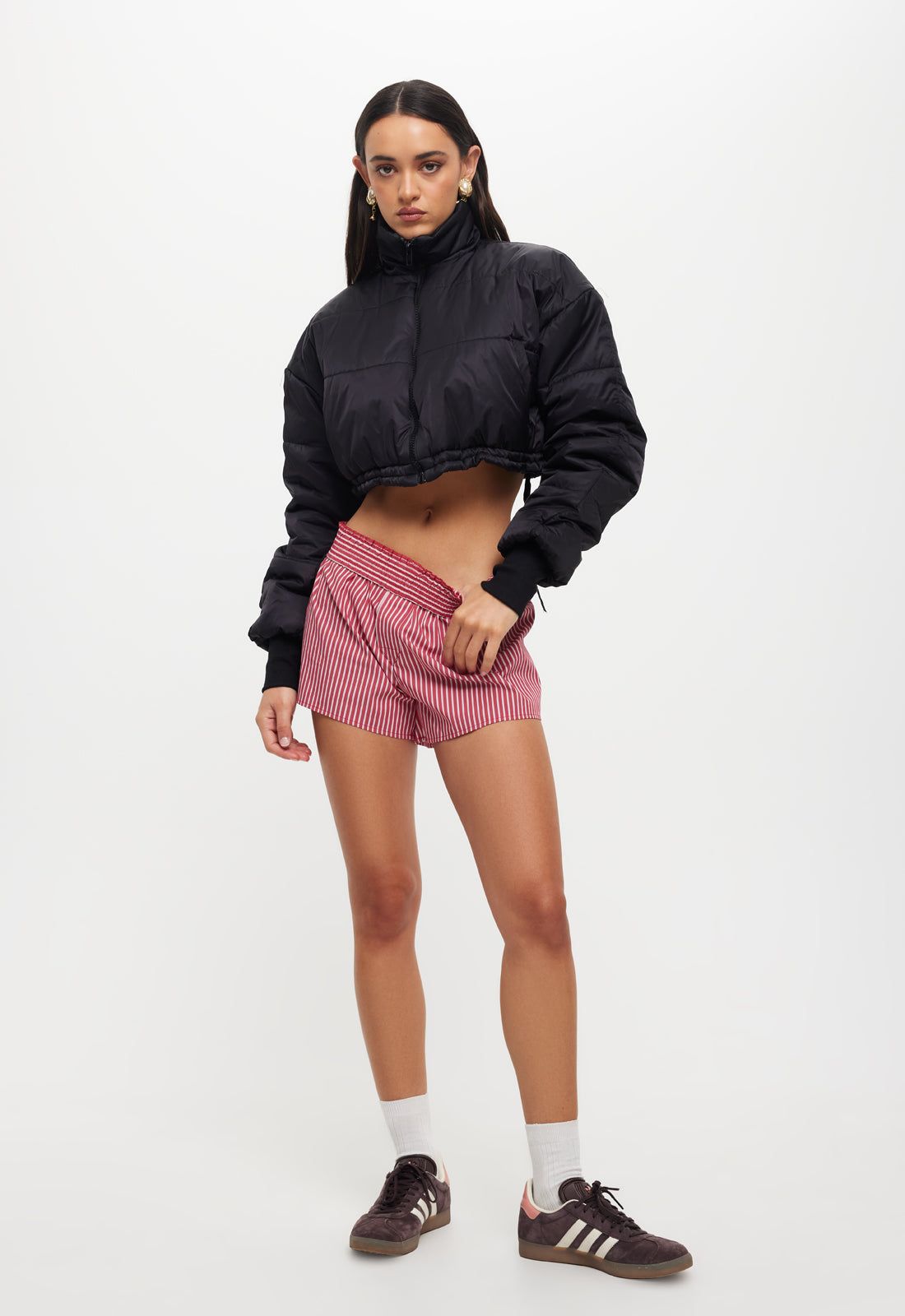 ROAMING PUFFER JACKET - BLACK sold by Lioness product image thumbnail 3