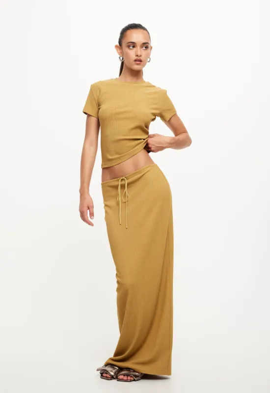ESSENTIAL TEE - GOLD sold by Lioness