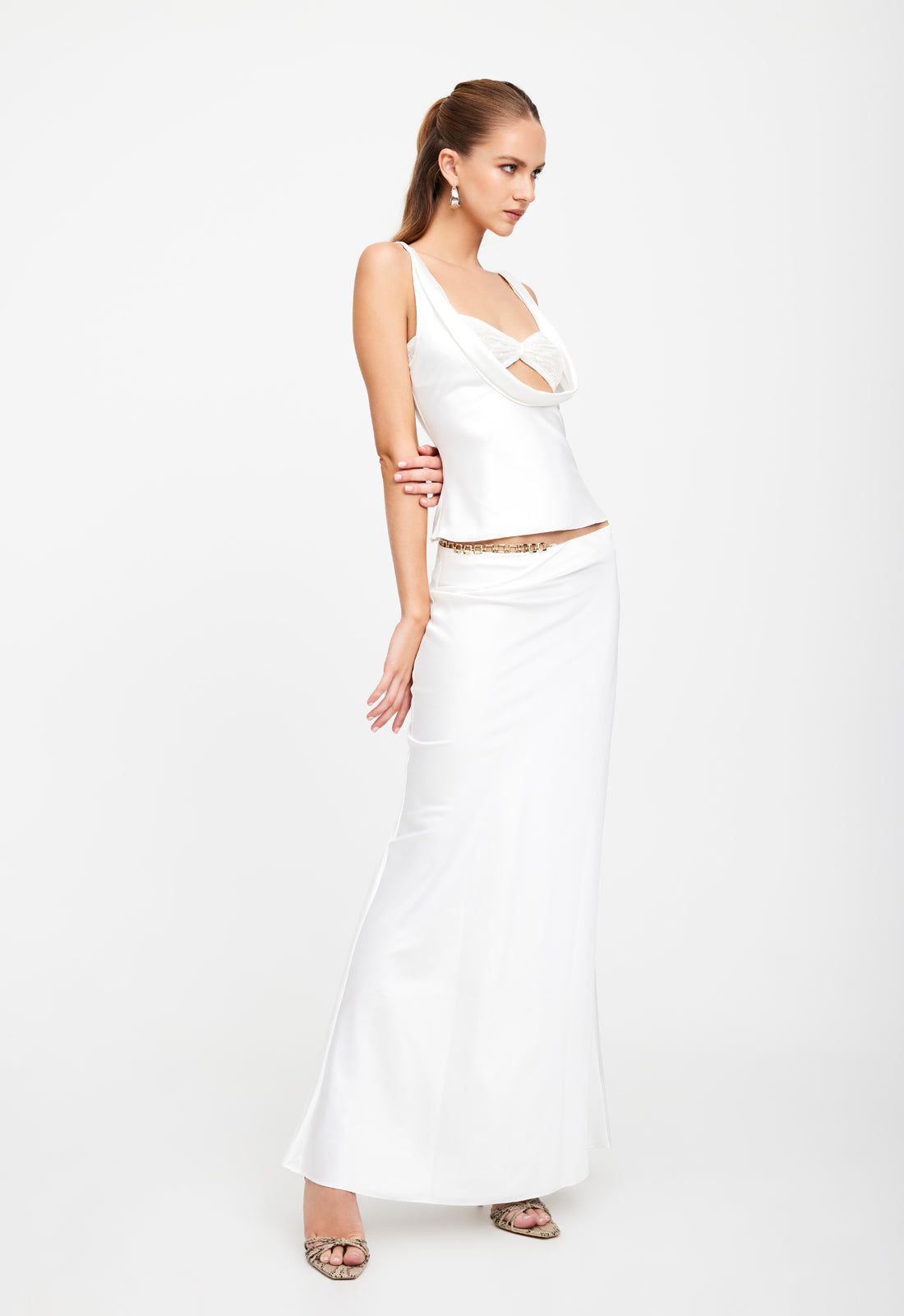 THE PIA MANCE x LIONESS EDIT - MARMONT MAXI SKIRT sold by Lioness product image thumbnail 3