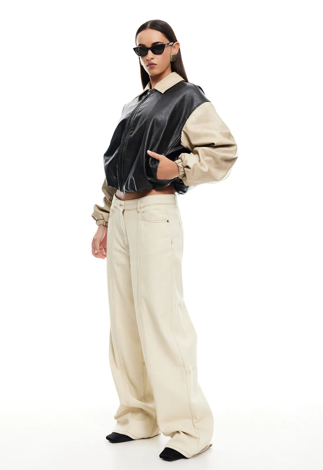 NIRVANA BOMBER - CAMEL sold by Lioness