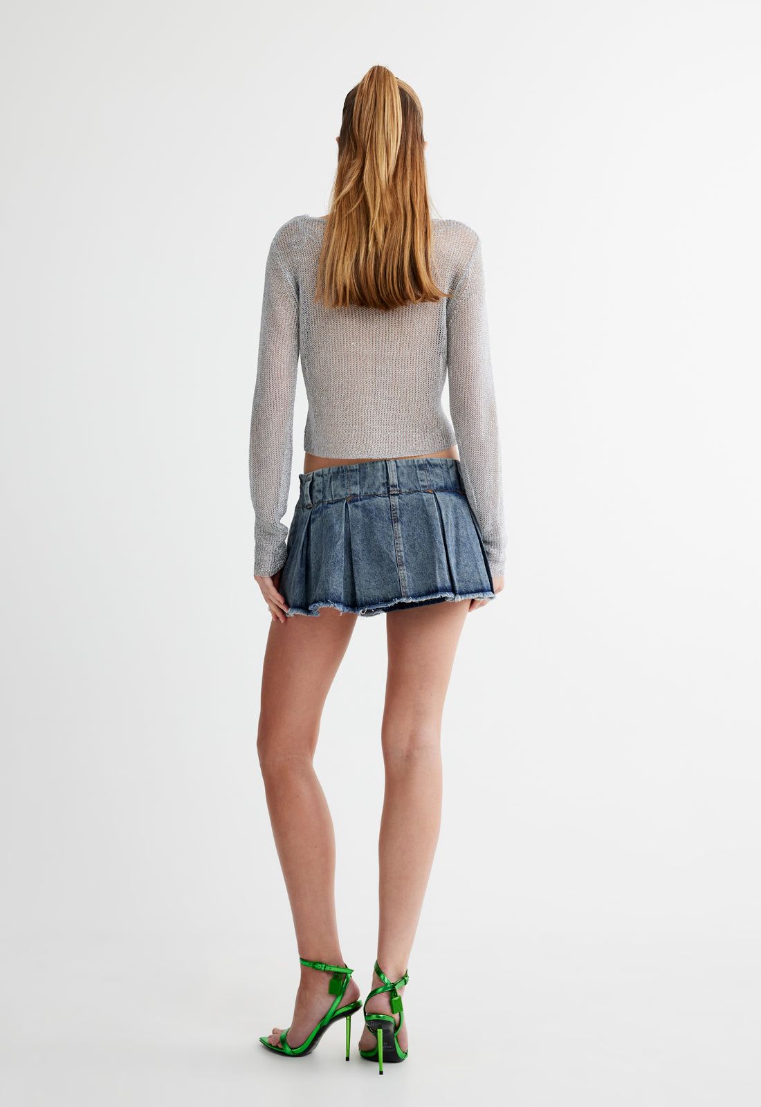 ALLURE 90'S MINI - FADED DENIM sold by Lioness product image thumbnail 5