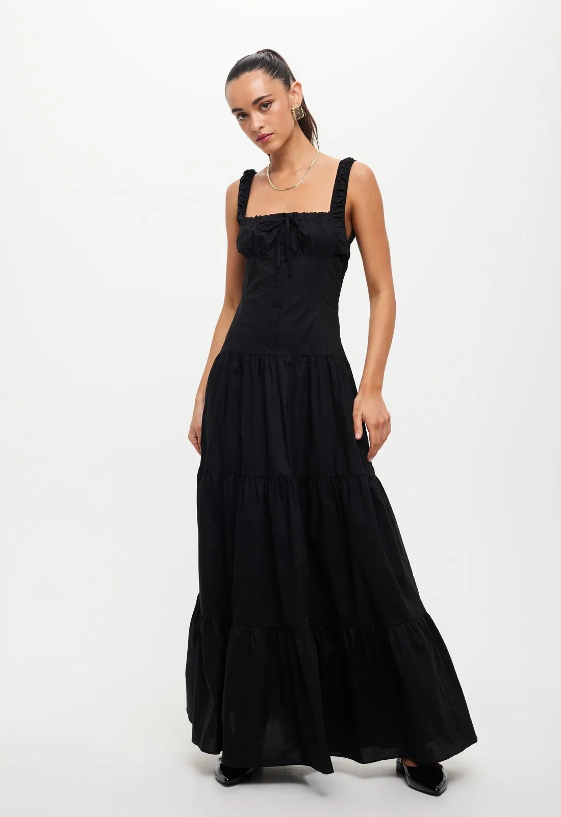 HEART SHAPED MAXI - ONYX sold by Lioness