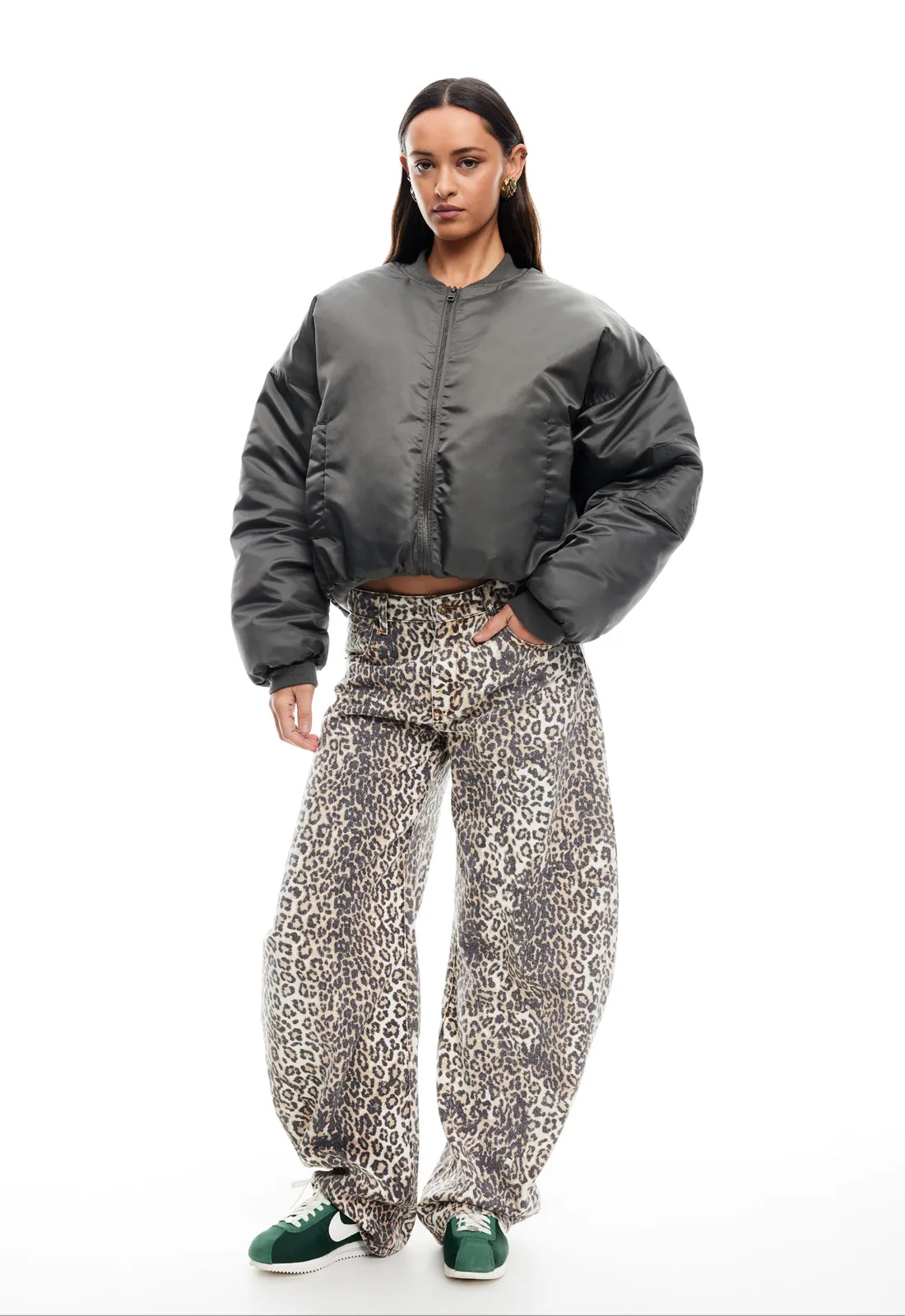 ESSENTIAL BOMBER - MOSS sold by Lioness