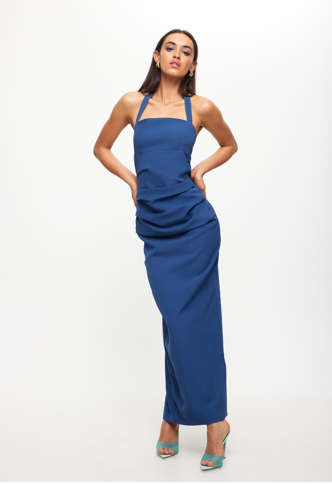 1999 MAXI DRESS - NAVY sold by Lioness product image thumbnail 3