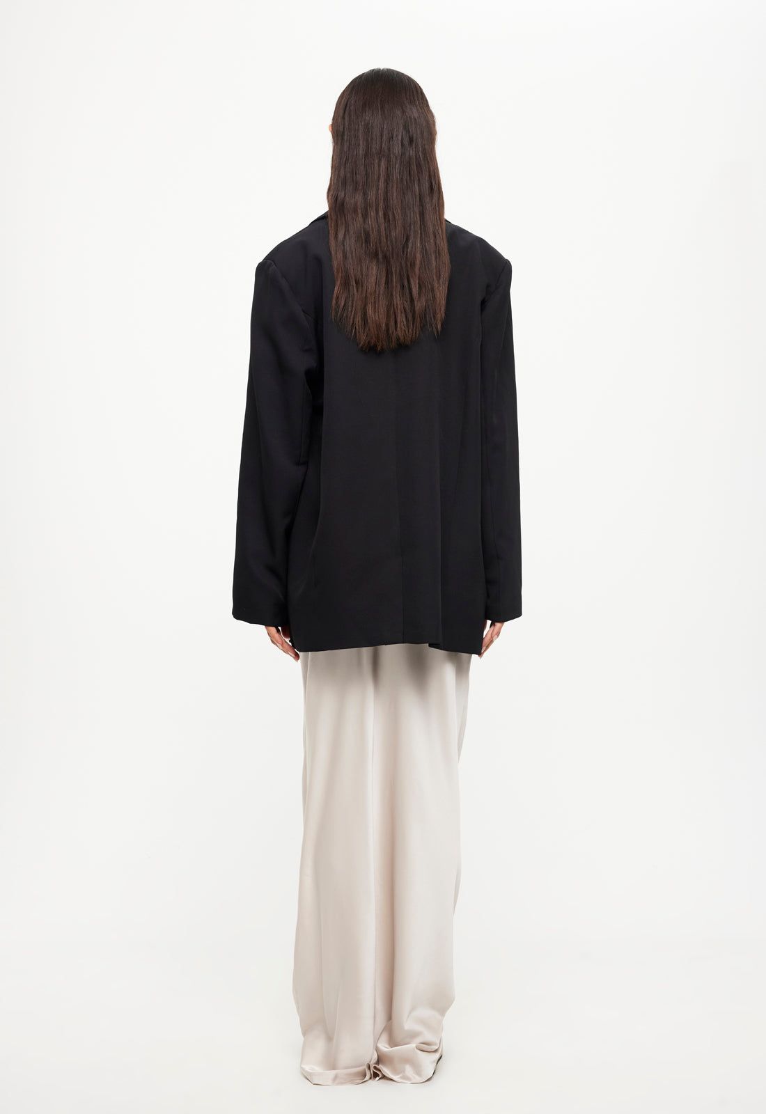 HUDSON SATIN MAXI SKIRT - EGGSHELL sold by Lioness product image thumbnail 5