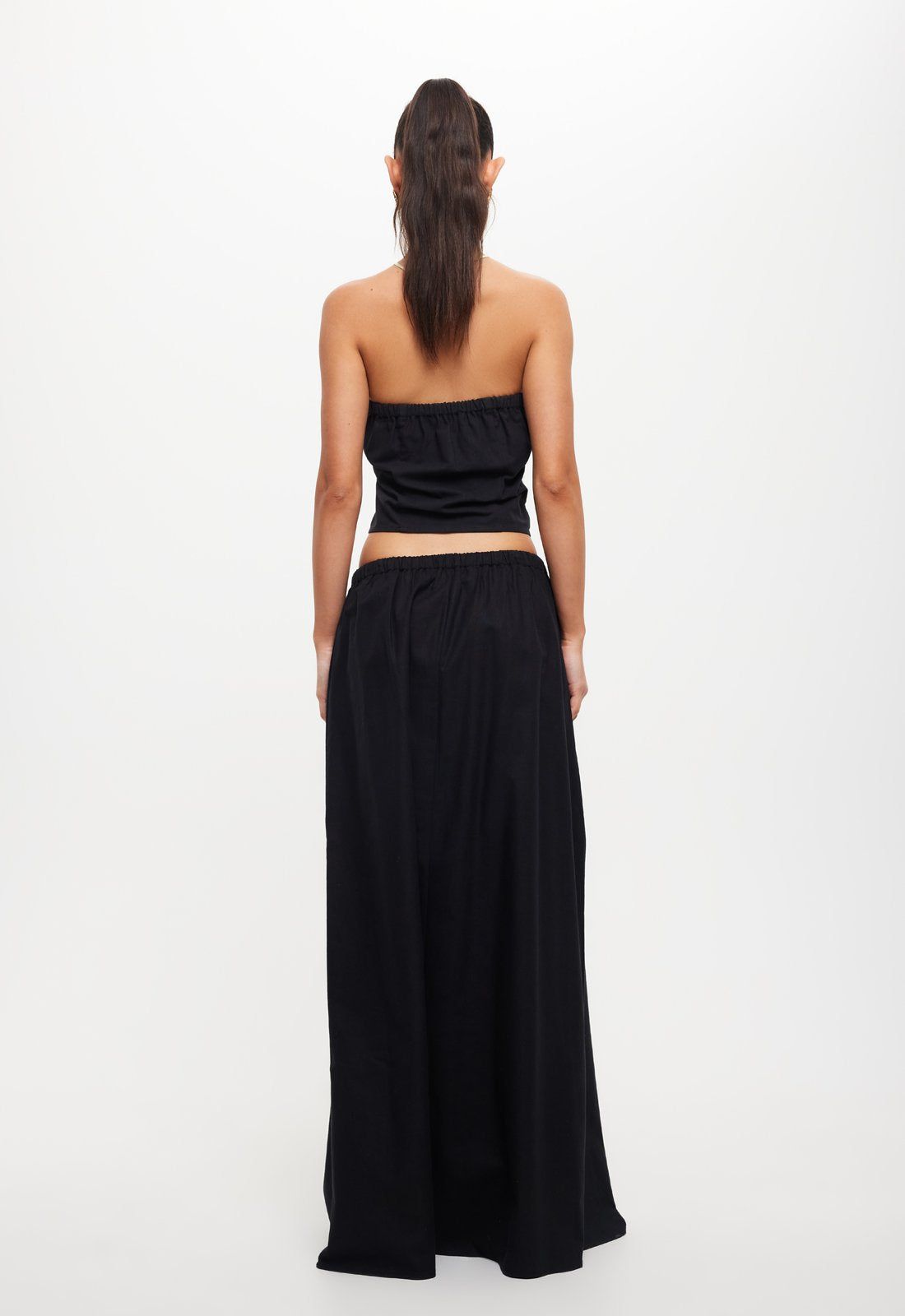 SERENE MAXI SKIRT - ONYX sold by Lioness product image thumbnail 5