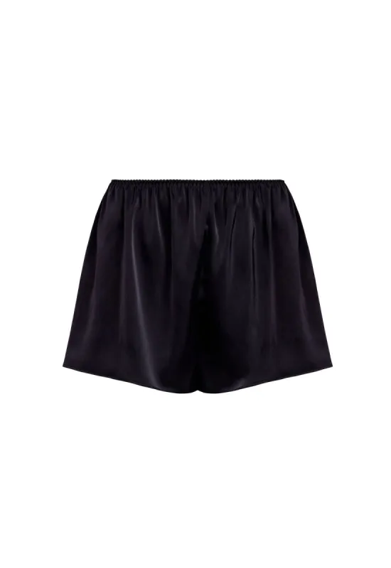 TONI SATIN SHORT - BLACK sold by Lioness