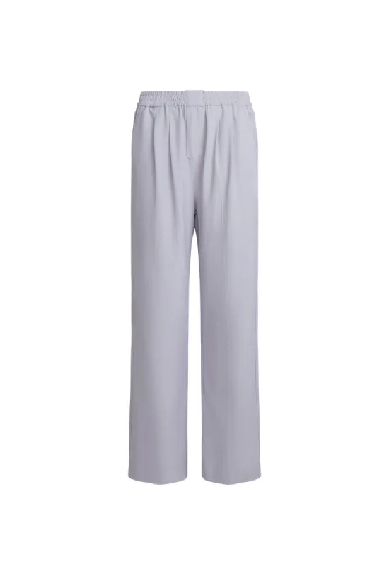 AGYNESS PANT - LIGHT GREY PINSTRIPE sold by Lioness