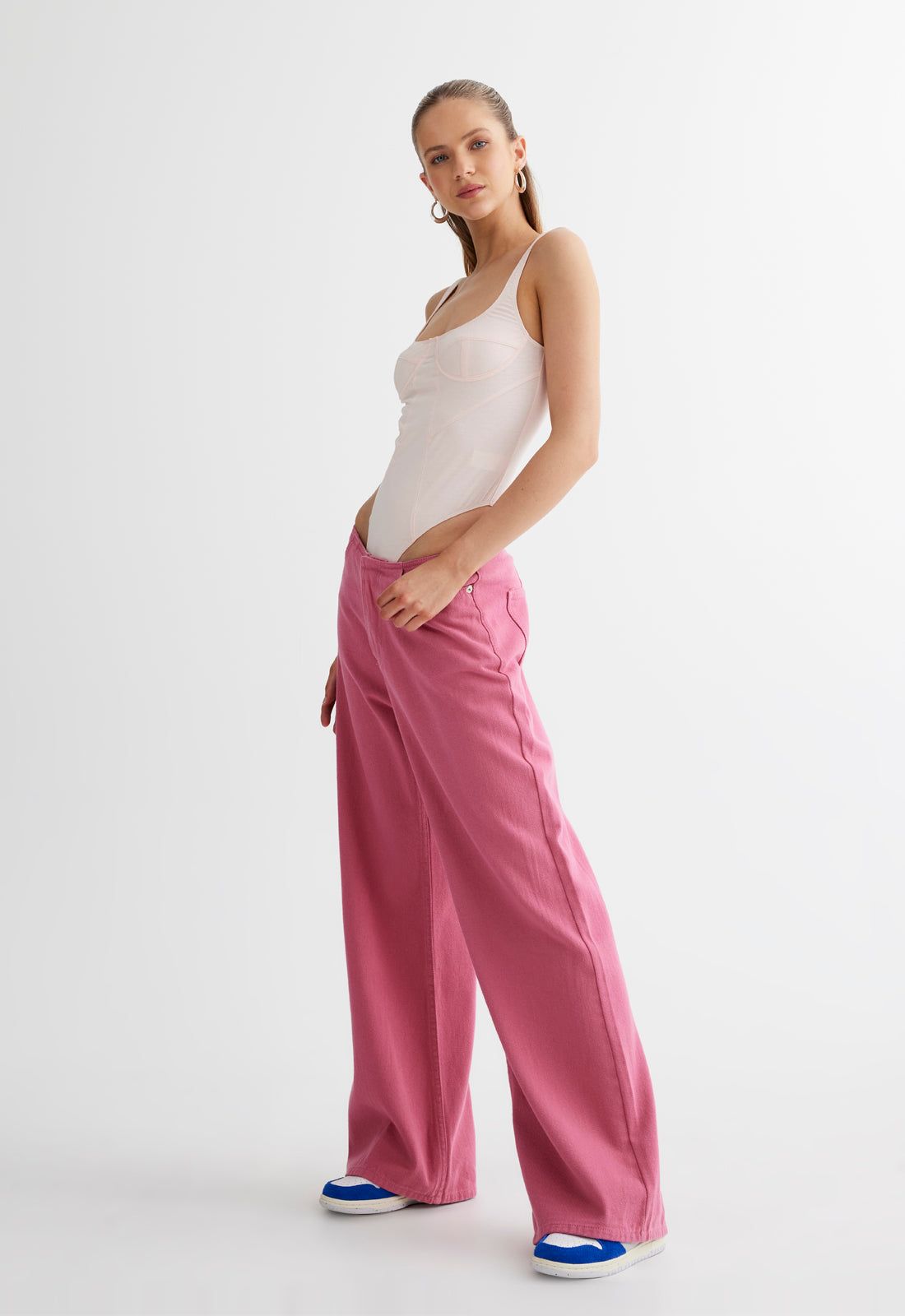 JE TAIME BODYSUIT - BALLET PINK sold by Lioness product image thumbnail 4
