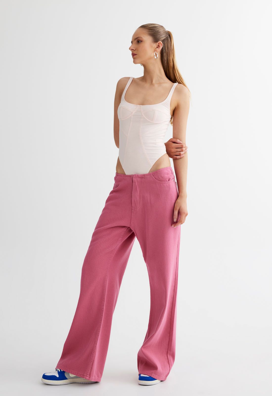 JE TAIME BODYSUIT - BALLET PINK sold by Lioness product image thumbnail 2