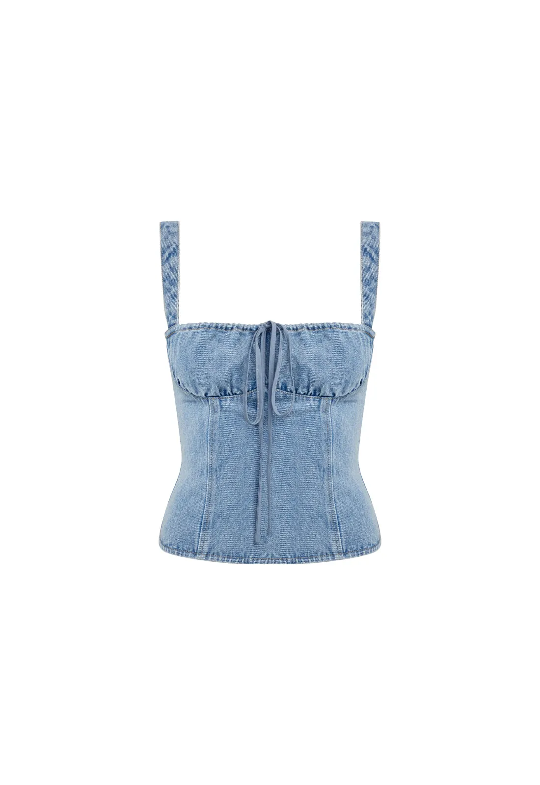 DAYDREAM CORSET - CLASSIC DENIM sold by Lioness product image thumbnail 5