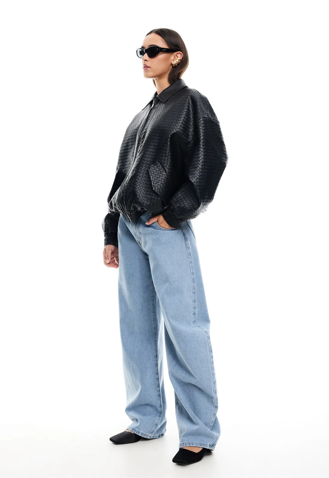 KENNY BOMBER - ONYX sold by Lioness product image thumbnail 5