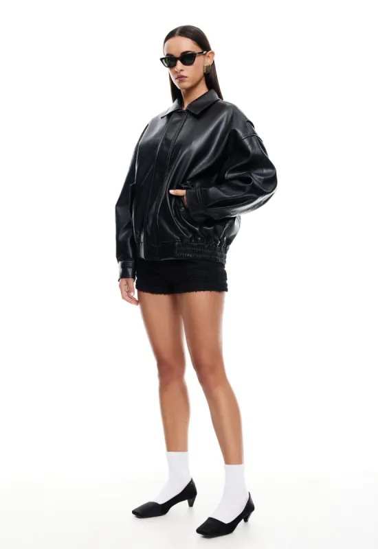 KENNY BOMBER - JET BLACK sold by Lioness