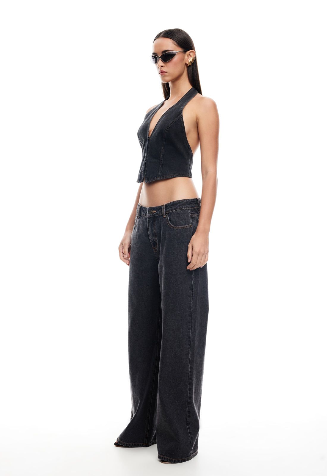 JE SUIS HALTER - CHARCOAL sold by Lioness product image thumbnail 5