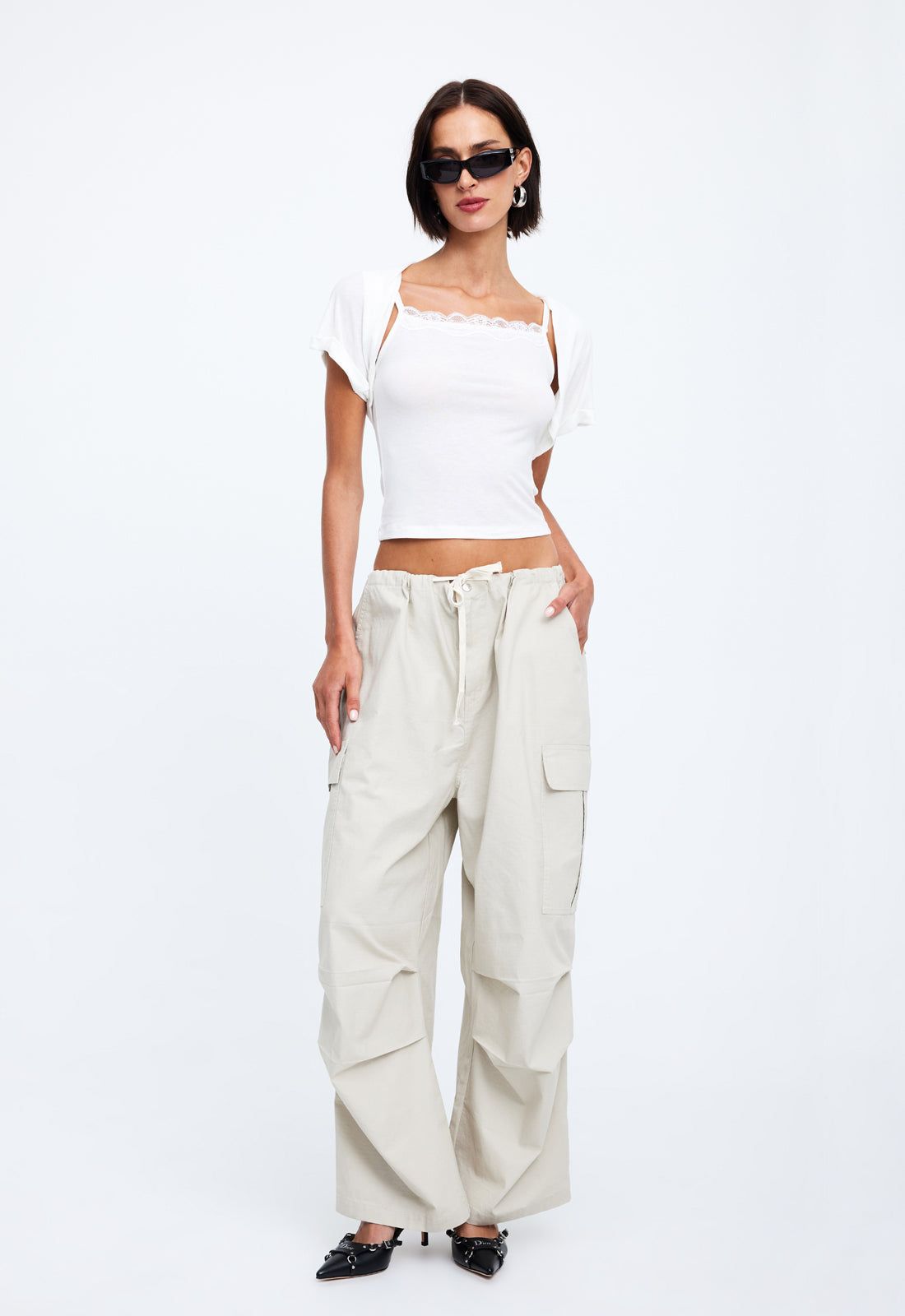 THE CRAFT TOP - PORCELAIN sold by Lioness