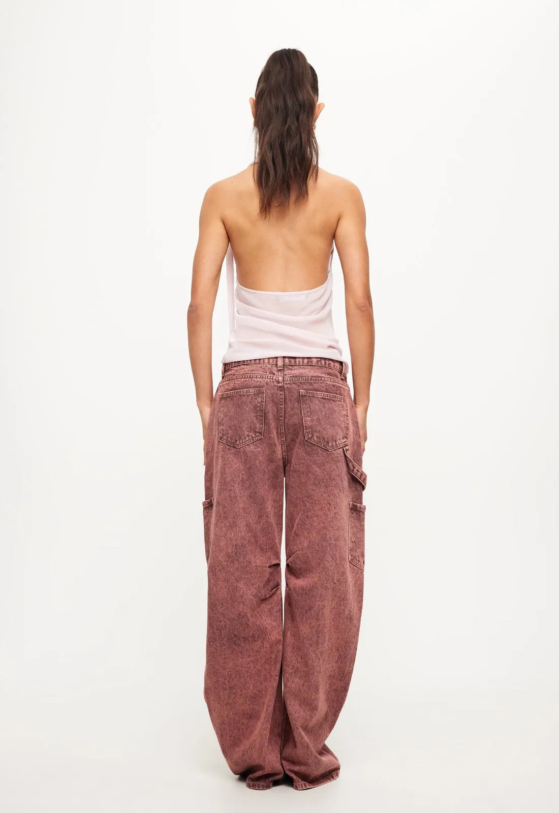 LUX TIE TOP - BLUSH sold by Lioness product image thumbnail 5