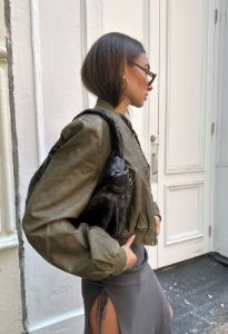 ALLURE BOMBER  - ASH sold by Lioness