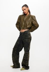 ALLURE BOMBER  - ASH sold by Lioness