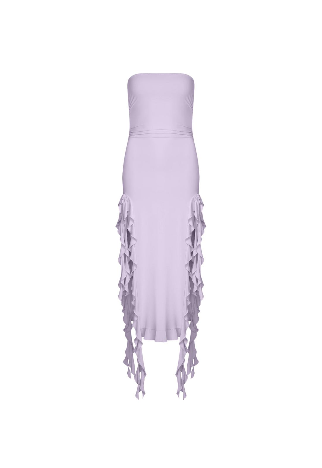 RENDEZVOUS STRAPLESS DRESS - LILAC sold by Lioness product image thumbnail 5