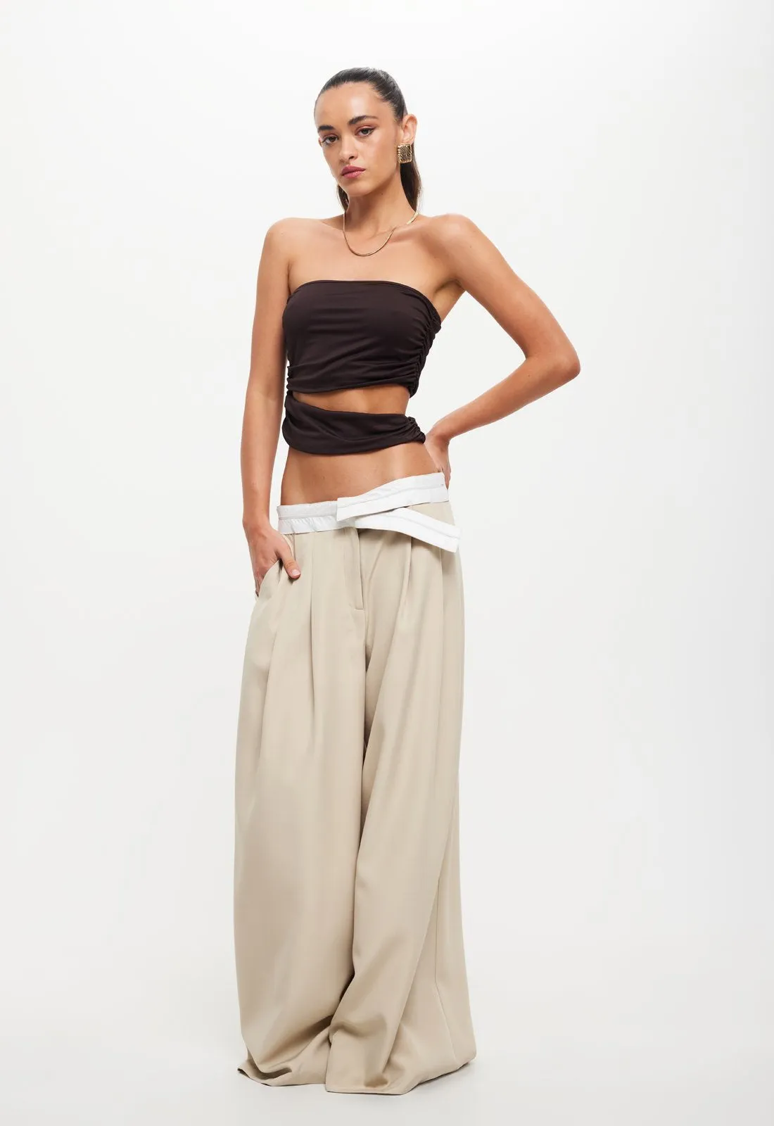 ESSENCE TOP - CHOCOLATE sold by Lioness